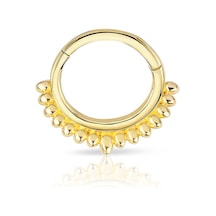 Damla Top Toplu Altın Helix Piercing