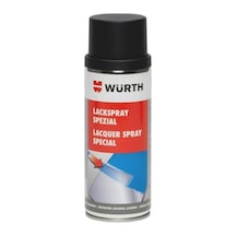 Würth Sıcaklığa Dayanıklı Sprey Boya Siyah Mat Mat Siyah Mat Siyah
