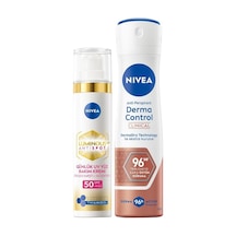 Thiamidol Etkili Leke Karşıtı Gündüz Yüz Bakım Kremi 40ml Ve Sprey Deodorant Derma Control Clinical 150ml