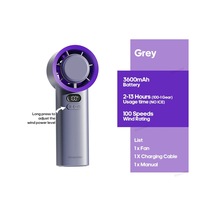 Goldenqian Kınscoter Şiddetli Blower Mini Turbo Jet Fan El Nesil Fırçasız Motor Rüzgar Yüksek Hızlı Kanal Fanlar A Grey