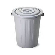 Şeker Portakalım Plastik Sanayi Tipi Kapaklı Çöp Kovası 105 Lt