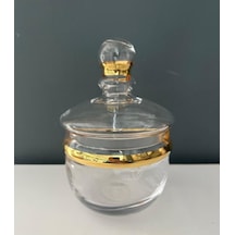 Decorium Cam Şekerlik Dalıa Altın M06467-ab