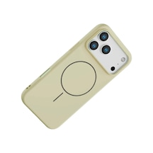 Joko Apple İphone 17 Pro/18 Pro Jully Magsafe Kapak - Bej