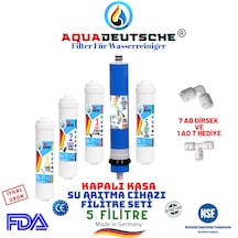 Kapalı Kasa 5 Filtre 10 Aşama Su Arıtma Cihazı Filtre Seti