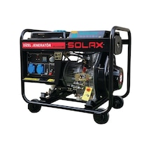 Solax SDJ4000ME 3KW İpli Marşlı Monofaze Dizel Jeneratör