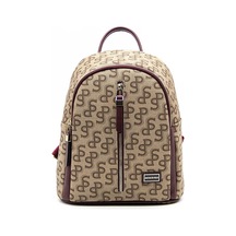 Kadın Silver Polo 901-41098 Sırt Çantası M169 Koyu Bej-nova Bordo Koyu Bej-nova Bordo