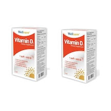 Wellcare Vitamin D3 600 Iu 5 Ml Sprey 2 Adet