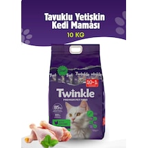Twinkle Yetişkin Kediler İçin Tavuklu Tam Ve Dengeli Kedi Maması 10 Kg