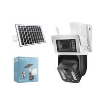X5-tech Yt-33aı Solar Wi-fi Speed Dome Ip Güvenlik Kamerası 2 X 3mp V380 Beyaz
