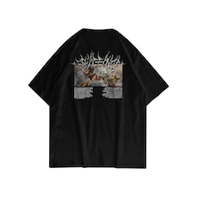 Startmore Unisex Angel Tshirt Beyaz Siyah
