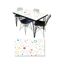 Masa Kaplama Folyosu Mobilya Masa Kaplama Folyoları Geometrik Şek