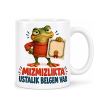 Vaveni Mızmızlık Lisansı Tasarımlı Porselen Kupa - Model 728 Arz