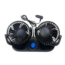 24 Volt Vantilatör Torpido Üstü Çift Başlı 4 İnç Çift Devre Fan