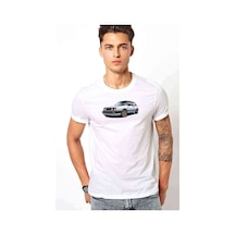 Volkswagen Golf Iı Gtı Baskılı Beyaz Erkek Tshirt