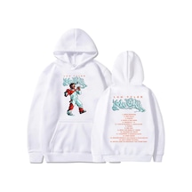 About Blank Tarzsokak Beyaz Unisex Luh Tyler Bay Skii Streetwear Rahat Ropa Hombre Kapşonlu, Beyaz-924, M Acı Kahverengi