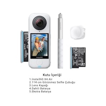 Insta360 X4 Air Starter Bundle Arctic White Beyaz