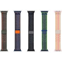 Watch 42mm Krd-91 Nvth Hasır Kordon Strap Kayış - Volt Splash