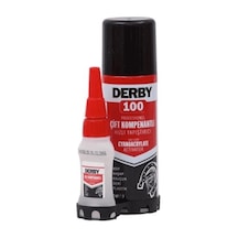 Derby 100 Çift Kompenantlı Hızlı Yapıştırıcı 100 Ml. + 18 Gr
