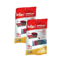 Brillant Vakumlu Hurç, 2li Set, Xlarge Boy 55x90 Şeffaf