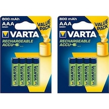 Varta Şarjlı Kalem Pil Aaa 800 Mah