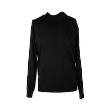 Trender Yarım Balıkçı Erkek Siyah Erkek Kazak Ysn02 Siyah