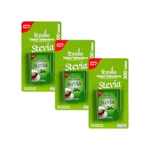 Fibrelle Stevialı Tablet Tatlandırıcı 300'lük Kutu 3 Adet