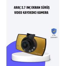 Full Hd Araç Kamerası G Sensor Gece Görüşlü Dash Cam 1
