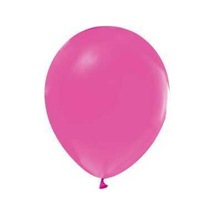 Balon Düz 5 İnc Fuşya Pk:100 Çok Renkli