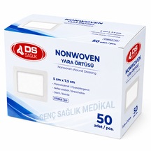 Ds Sağlık Nonwoven Yara Örtüsü 5cm 7,5cm 50'li