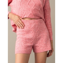 Xint Pembe Regular Fit Triko Şort 850855