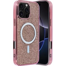 Joko Apple Uyumlu İphone 16 Pro Max Helen Magsafe Kapak - Pembe - Özel Seri 8683140854959