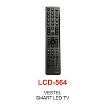 Vestel  Uyumlu Smart 3d Tv Kumandası - Lcd 564
