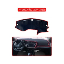Hyundai İ20 2014-2020torpido Koruma Halısı Kırmızı Kenar