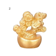 Novahub Uğurlu İmitasyon Altın Külçe Süs Plastik Maskot Ekran El Sanatları Ev Dekor 12 12