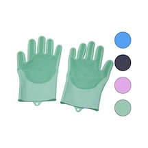 2pcs Renkli Silikon Tırtırlı Bulaşık Eldiveni Timya/go1395 200990