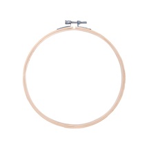 Nakış El İşi Kasnağı Vidalı Ahşap 17 Cm
