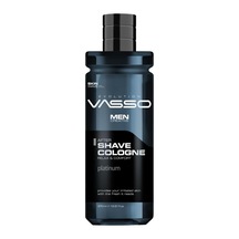Profesyonel Tıraş Kolonyası Gün Boyu Etkili Odunsu Kokulu After Shave Cologne Platinum 370 Ml