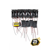 Pil Yuvası 9v Açık - 25 Adet