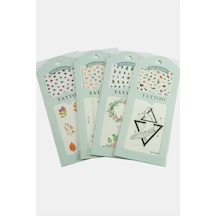 Karışık Tattoo Dövme Sticker 1 Adet