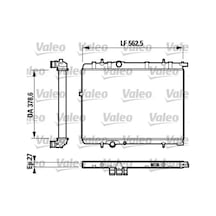 Peugeot Partner Motor Radyatoru 1.6 Hdi 2008-2012 Valeo 732893
