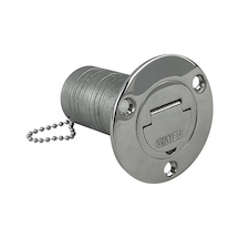 Paslanmaz Su Dolum Kapağı, Kulplu Kilitsiz 38mm Water