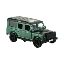 Die Cast Metal Çek Bırak Yeşil Jip