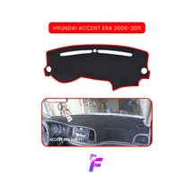 Hyundai Accent Era 2006-2011 Torpido Kılıfı Yansıma Engeller Kolay Montaj Oto Aksesuar Tc45 Kırmızı
