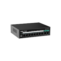 Reyee RG-ES110FG-P 2-Portlu Gigabit ile 8-Portlu 10/100 Mbps Yönetilmeyen PoE Swtich