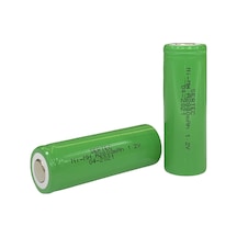 1.2v 2800 Mah - A Size - Ni-mh Şarjlı Pil - Başsız / Flat Head