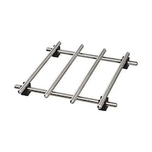 IKEA LAMPLIG 18X18 CM METAL PASLANMAZ ÇELİK NİHALE