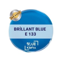 Blue Kimya Lake Brilliant Blue Mavi E133 Yağ Bazlı Toz Gıda Boyası 1 KG