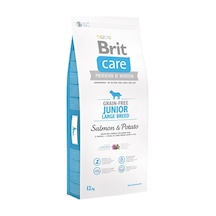 Brit Care Junior Large Tahılsız Somonlu ve Patatesli Büyük Irk Yavru Köpek Maması 12 KG