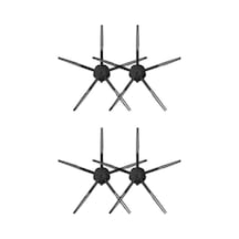 Roborock S6 Maxv Uyumlu Yedek Yan Fırça-4 Parça