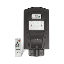 1 Adet Cata Ct 4690 Solar Güneş Enerjili 60w Sensörlü Sokak Armatür 6400k Beyaz Işık